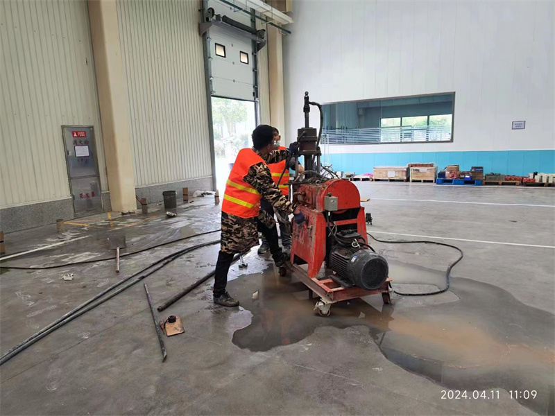 珠海厂房地面下沉塌陷注浆加固施工